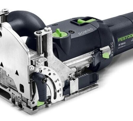 Festool DF 500 RQ-Set Corded DOMINO Joiner with Trim and Cross Stops